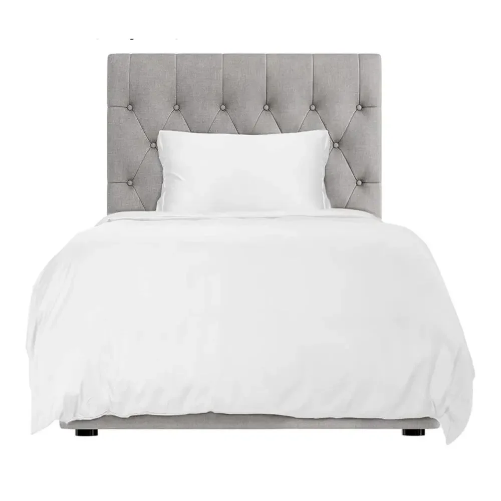 Luxurious Oeko-Tex Bamboo White Duvet Cover Bed Twin-XL New! ⚡️ Free Shipping